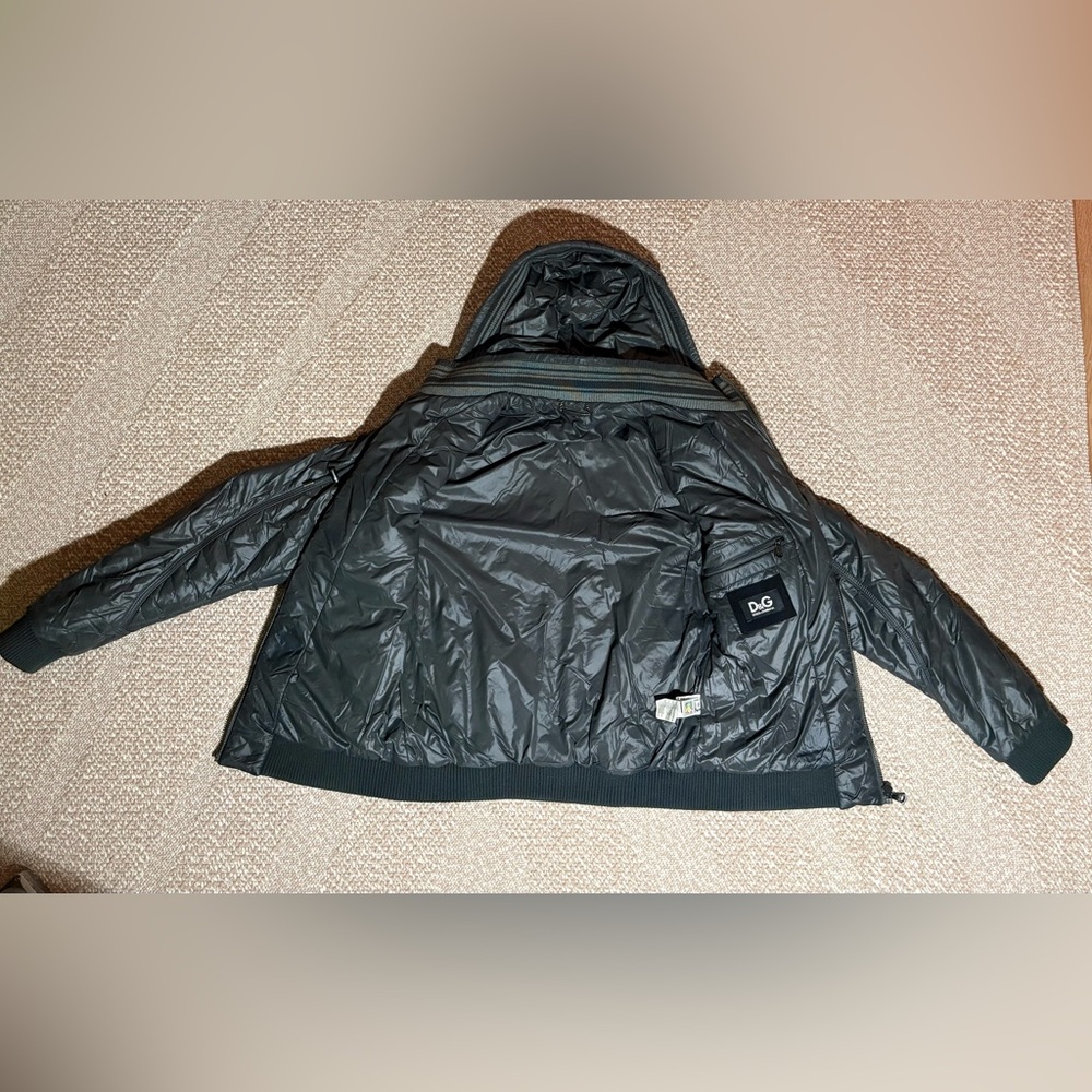 Dolce & Gabbana 2000s Archival Bomber Puffer Y2K Jacket Men’s S/M - Picture 3 of 16